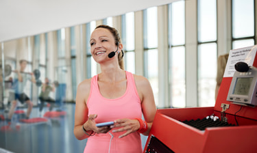 Fitnessinstruktorin